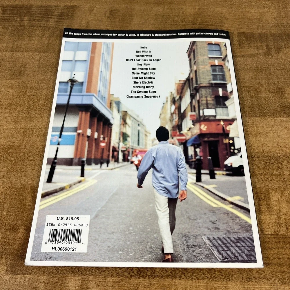 OASIS: (WHAT'S THE STORY) MORNING GLORY?‎ Hal Leonard Guitar Tablature Songbook